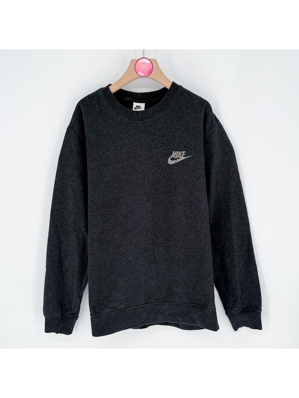Nike Sportswear Sweater Speckled Swoosh Men Size Large
